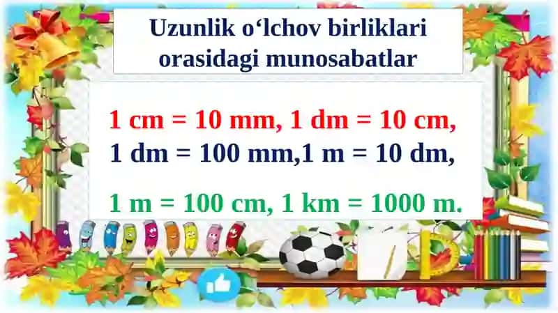 5-sinf matematika ko'rgazmalar 3