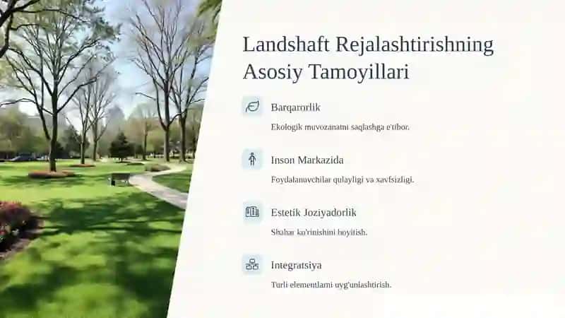 Landshaft Rejalashtirishning Asosiy Tamoyillari 3