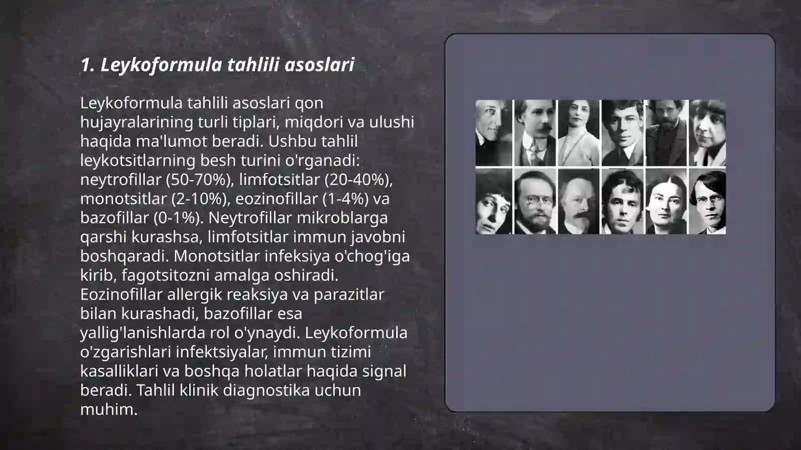 Turli xil kasalliklarda leykoformulaning diagnostik ahamiyati 3