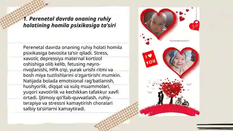 Perenetal va chaqaloqlik davrining psixologik xususiyatlari 3
