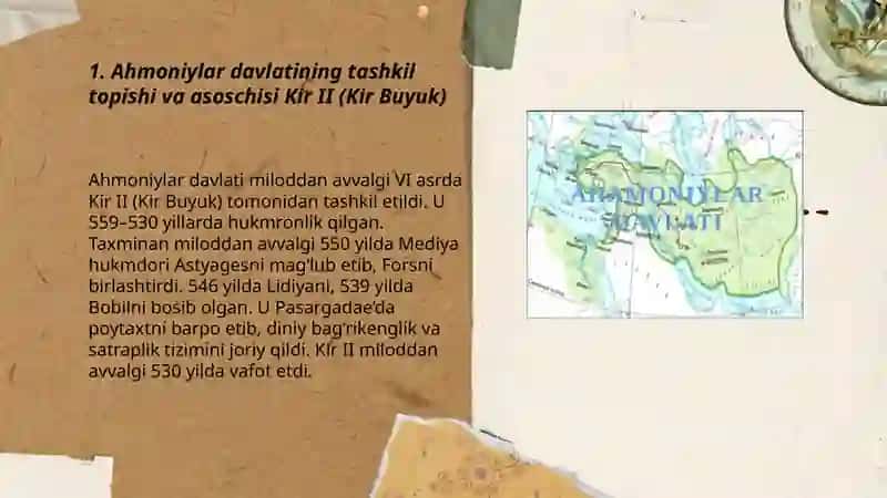 Ahmoniylar davlati 3