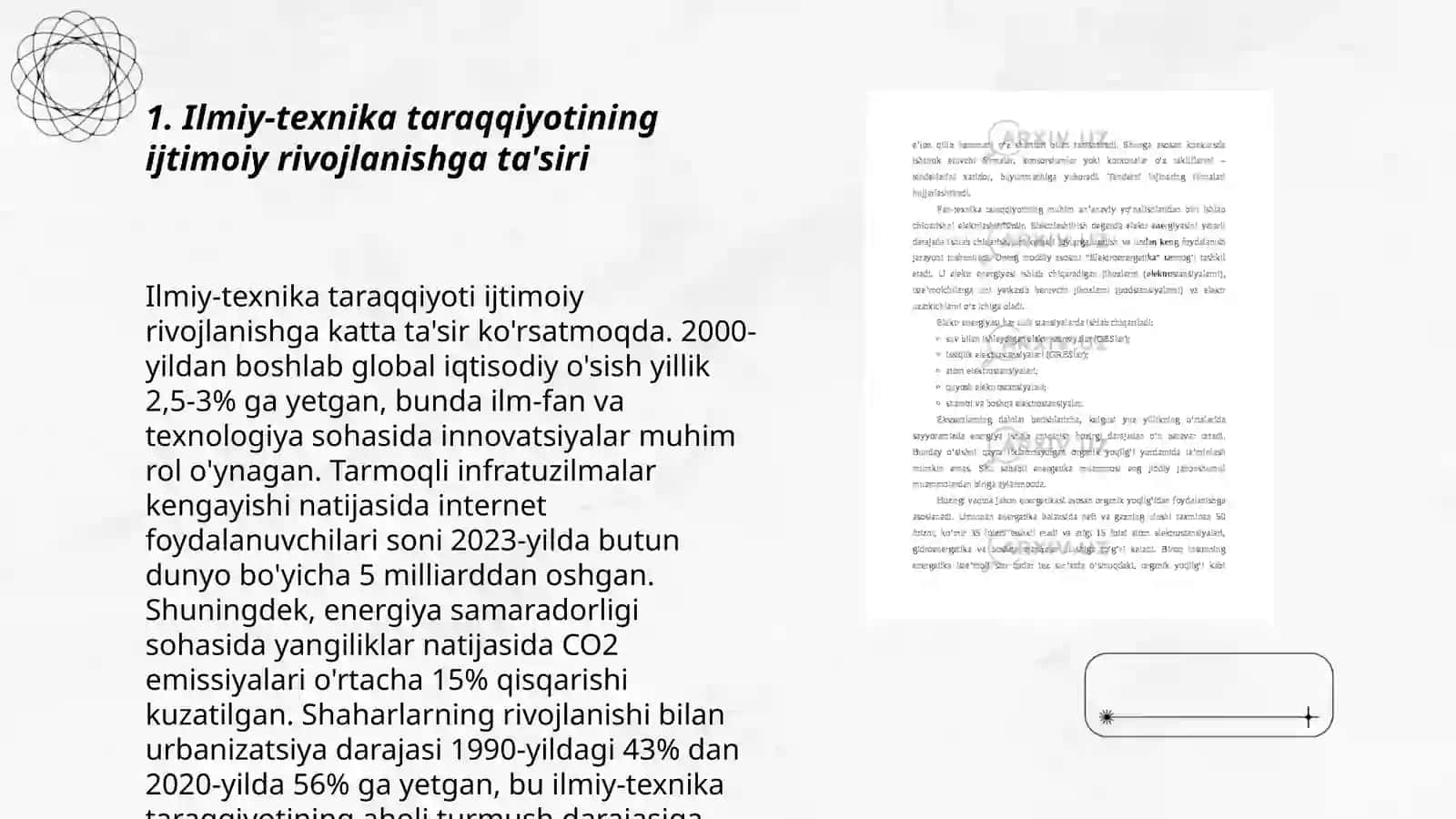 Ilmiy-texnika Taraqqiyoti: Satsial oqibatlari 3