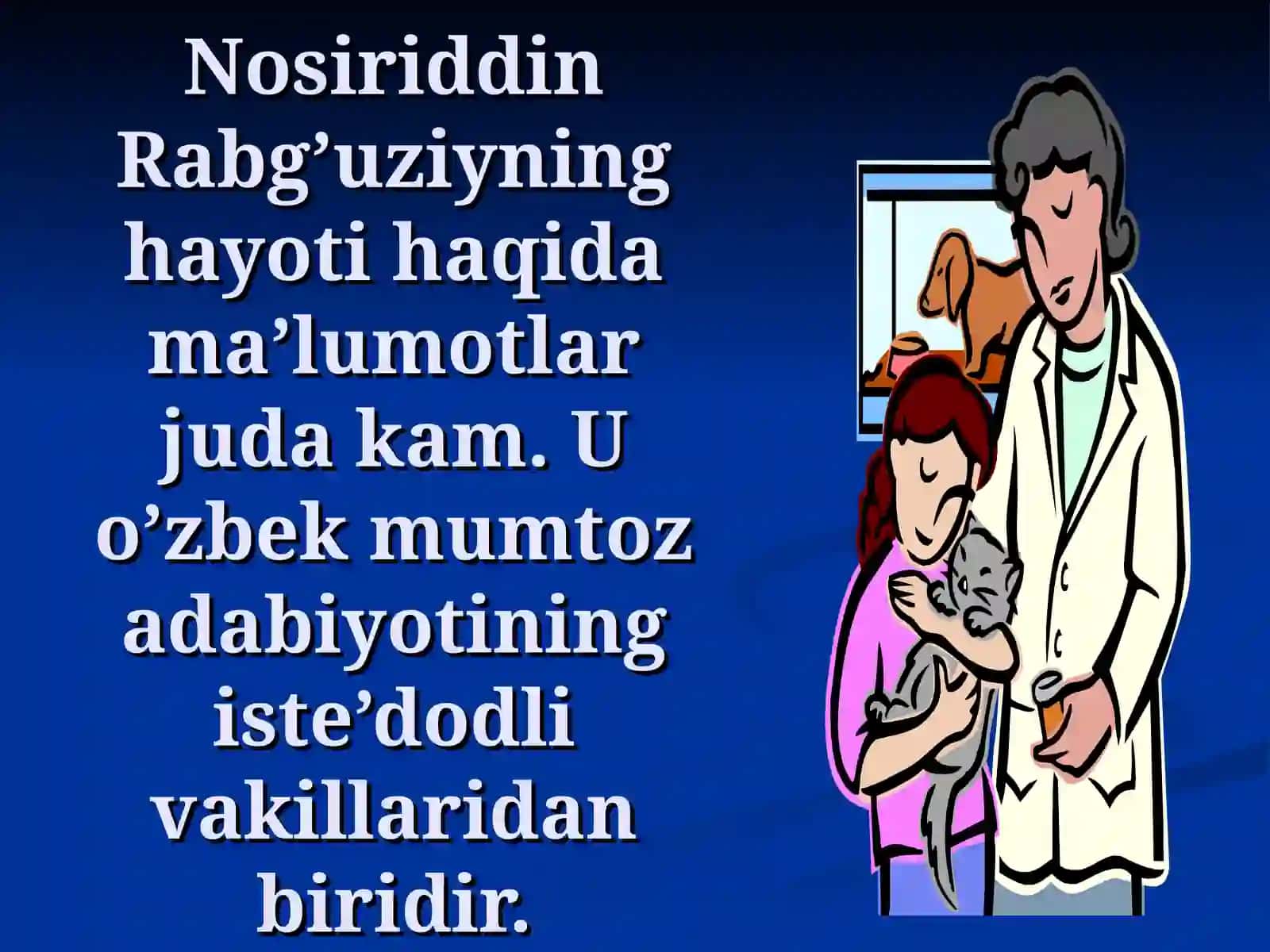 “Qisasi Rabg’uziy” asari 3
