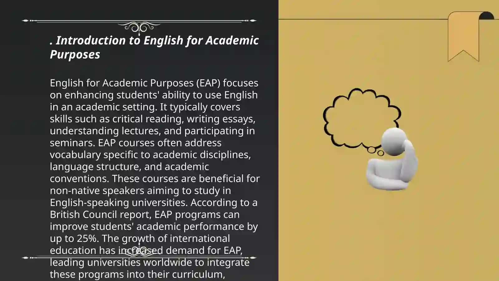 EAP and its functions in education 3