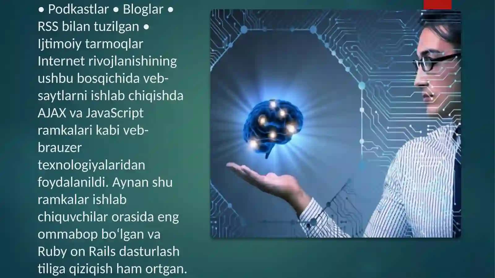 Web 2,0 Texnologiya yaratilish tarixi 3