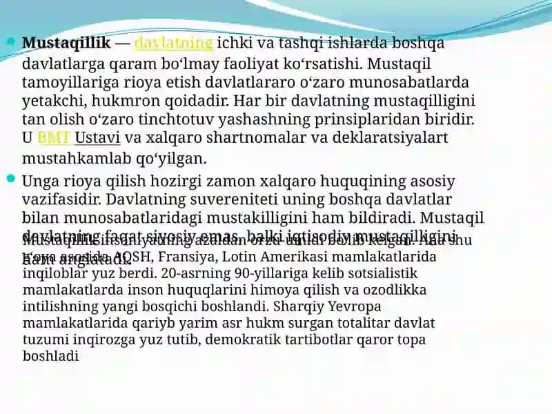 O’zbekistonning yangi tarixi 3