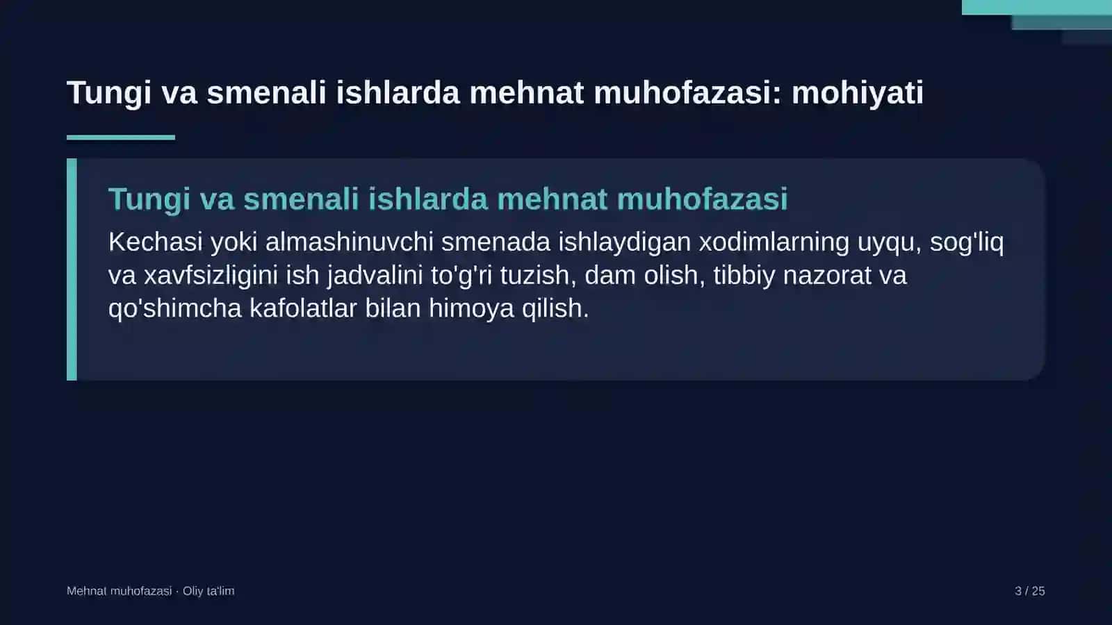 sabzavotchilikda tungi va smenali ishlarda mehnat muhofazasi 9805 3
