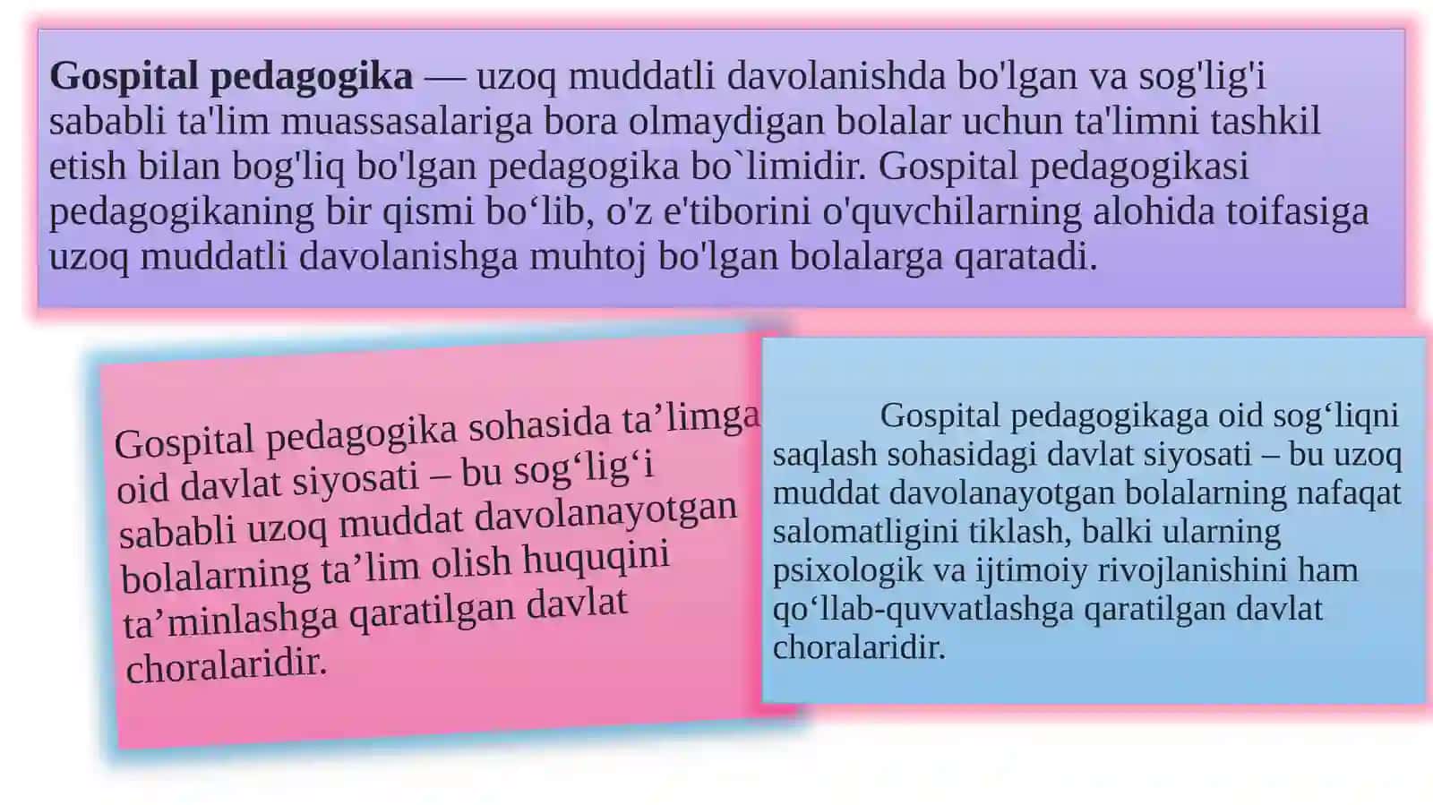 Gospitalpedagogika 3
