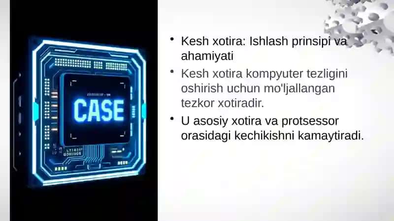 Cache xotira va uning ishlash prinsipi 3