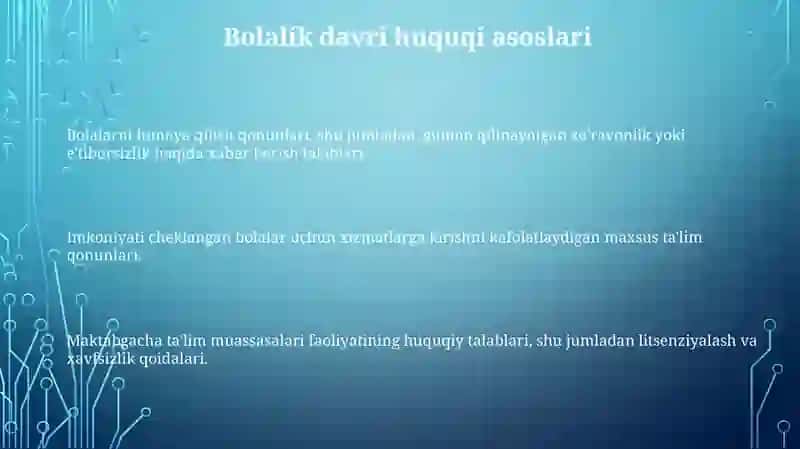 Maktabgacha talim tashkilotlarida huquqiy tarbiya 3