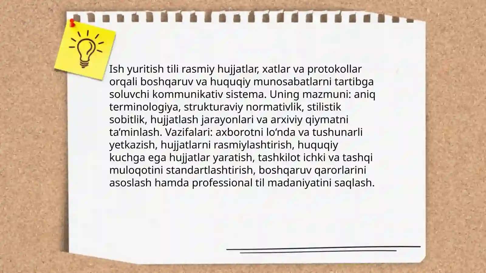 Ish yuritish tili va uslubi 3