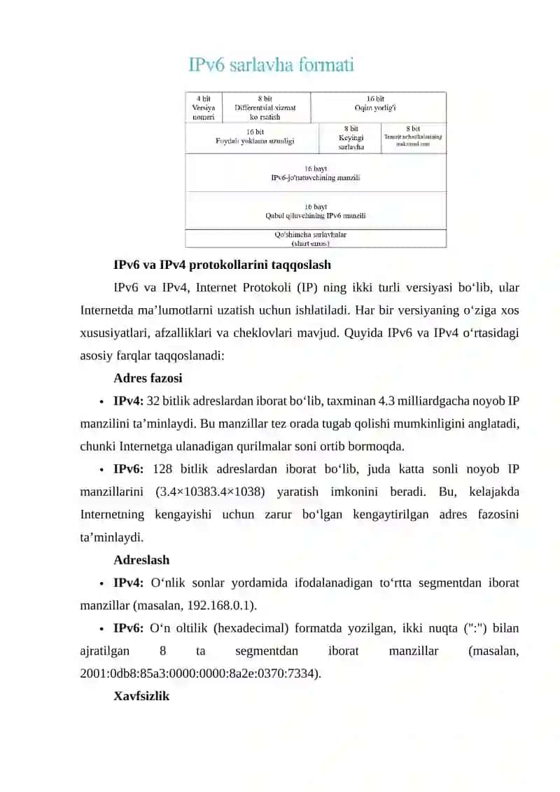 IPv6 protokoli 3