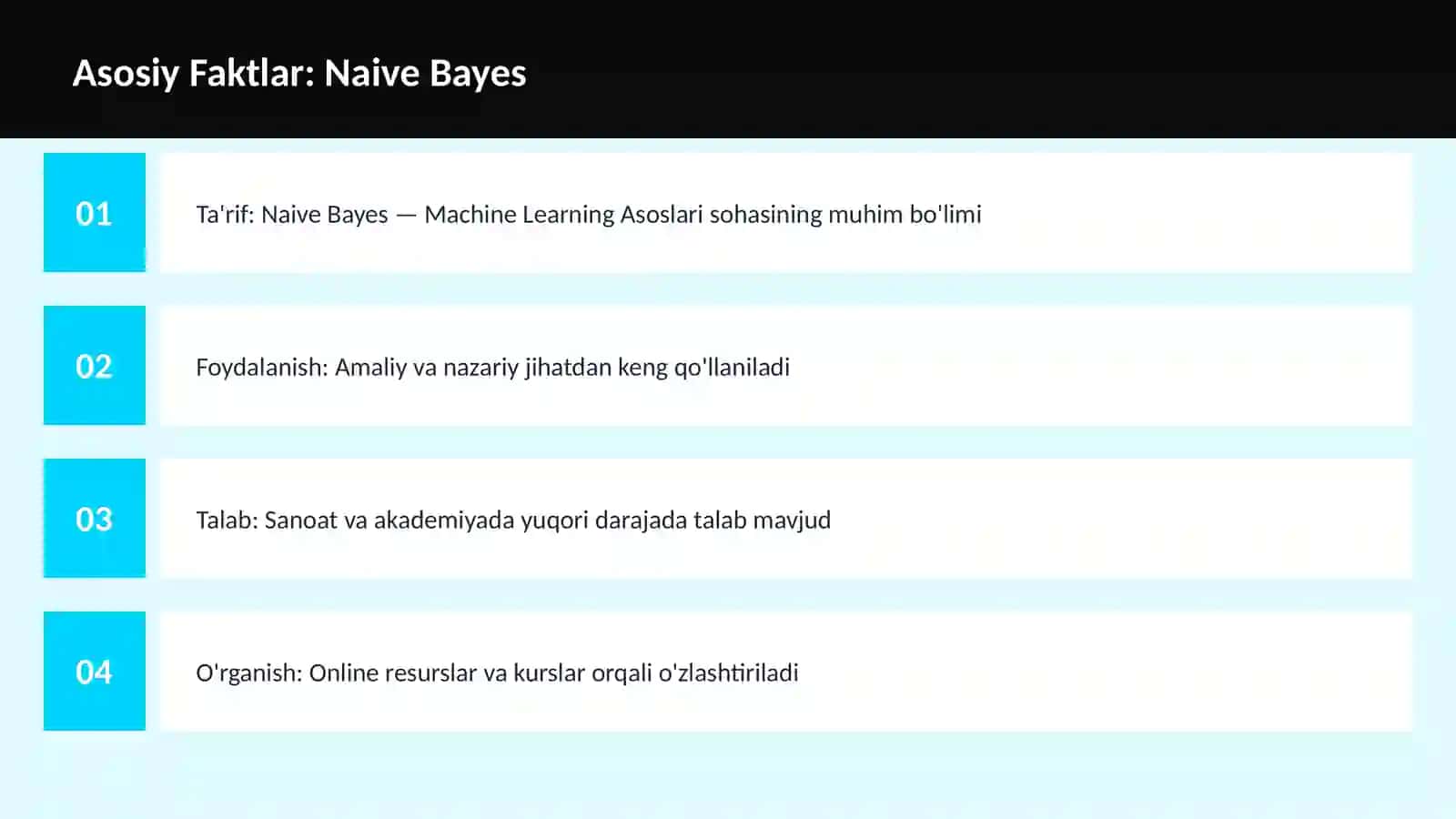 Naive Bayes 3
