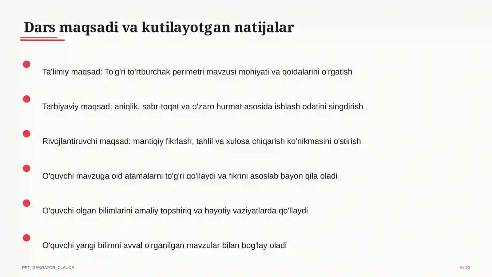To'g'ri to'rtburchak perimetri (2-sinf) 3