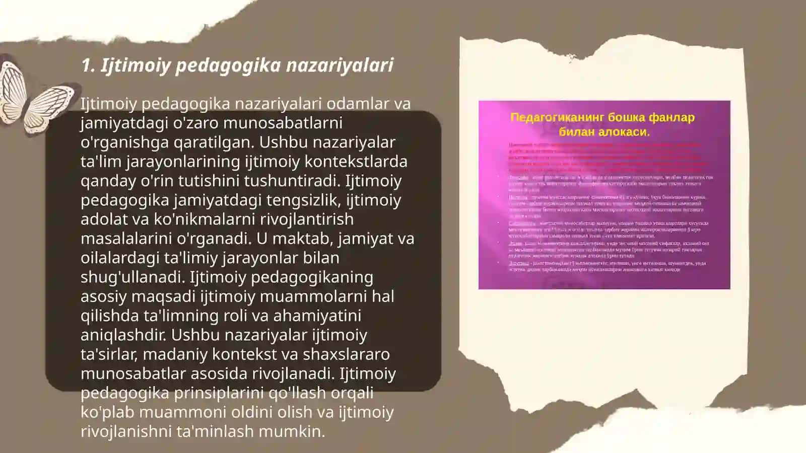 Ijtimoiy pedagogika nazariyalari 3