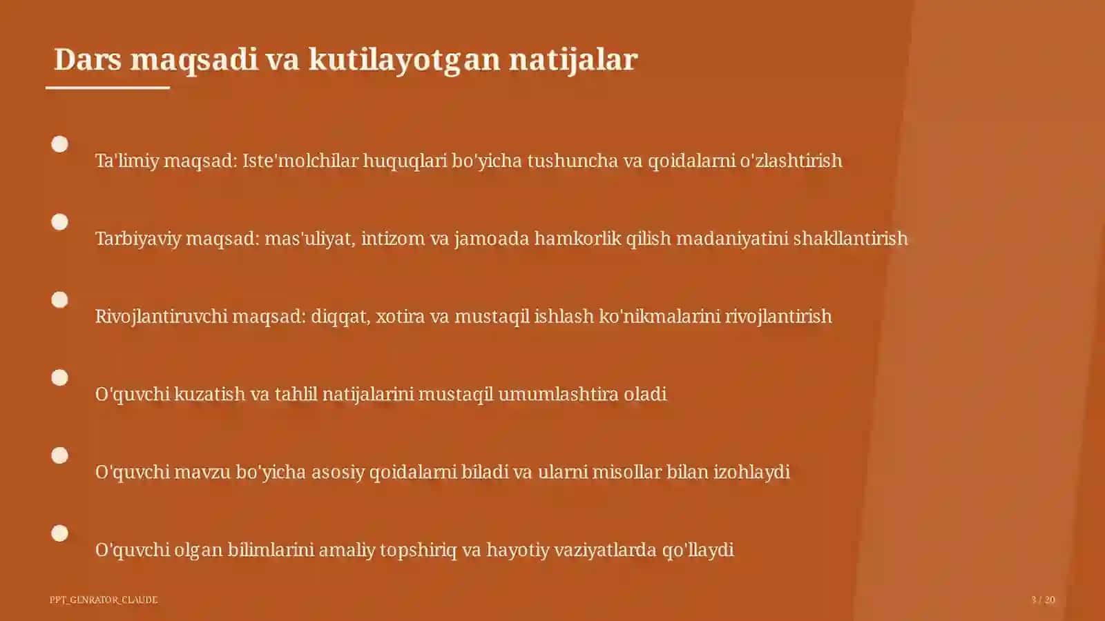 Iste'molchilar huquqlari (10-sinf) 3