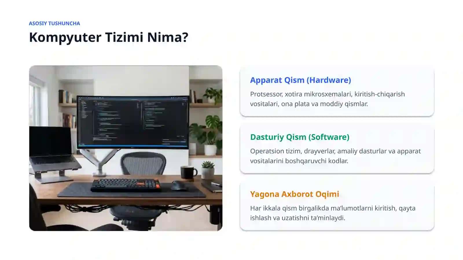 Kompyuter Tizimining Tuzilishi 3