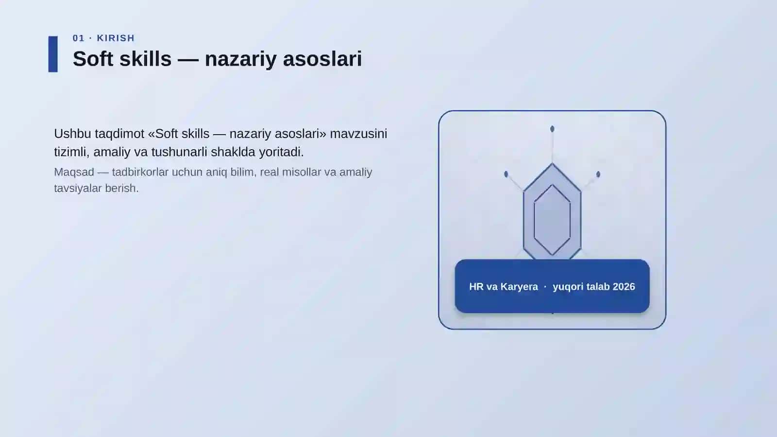 Soft skills — nazariy asoslari 3
