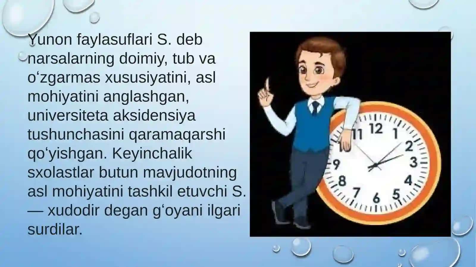falsafa va fizikada Substansiya,substrat va metiraning oʻzaro aloqasi 3