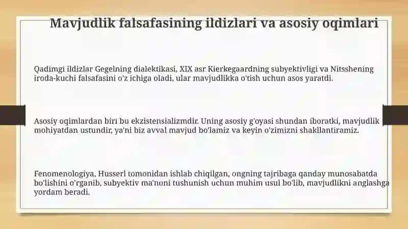 Borliq falsafasi antalogiya 3