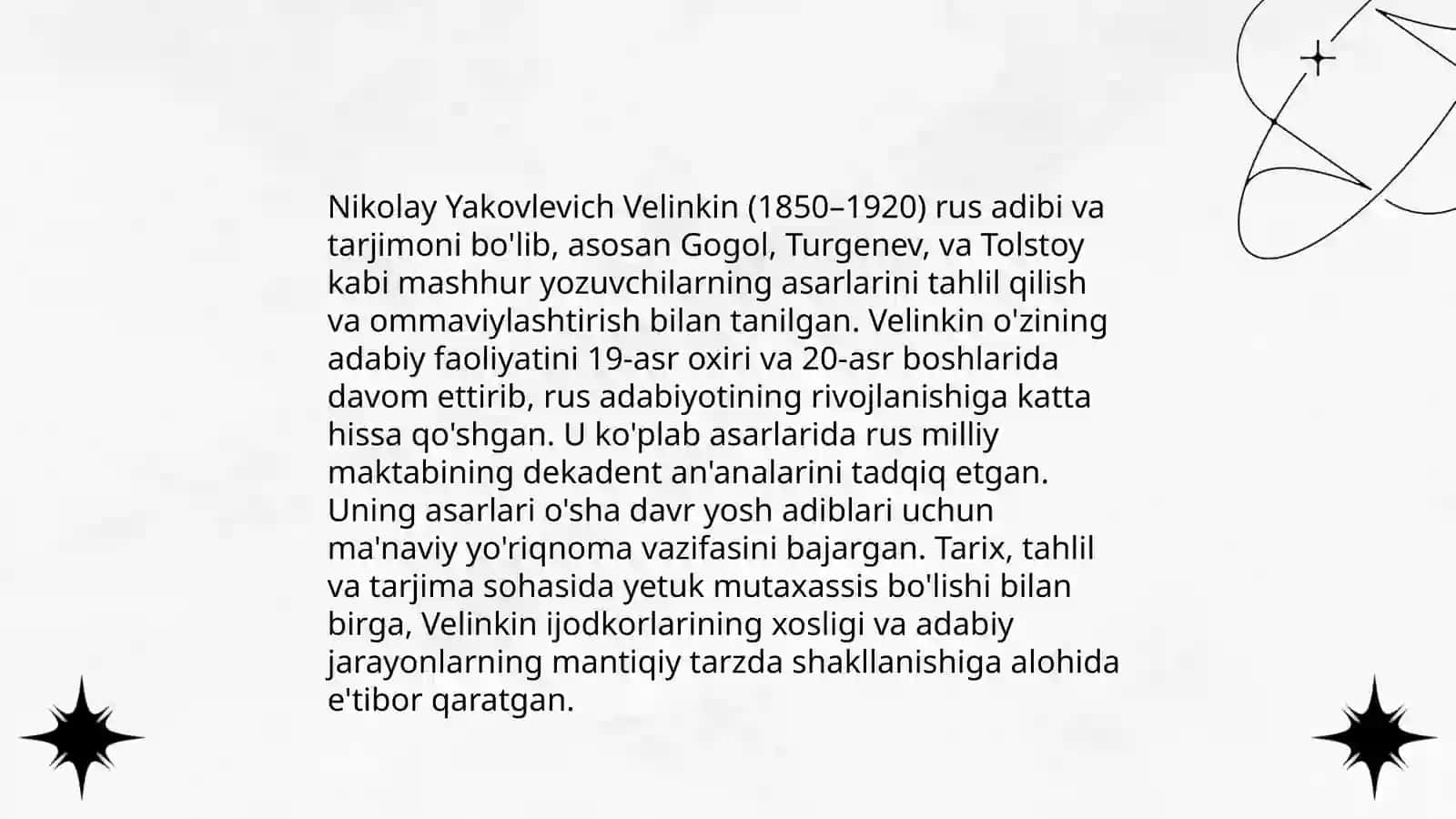 "To‘plamlar haqidagi hikoyalar" kitobi haqida umumiy ma'lumot 3
