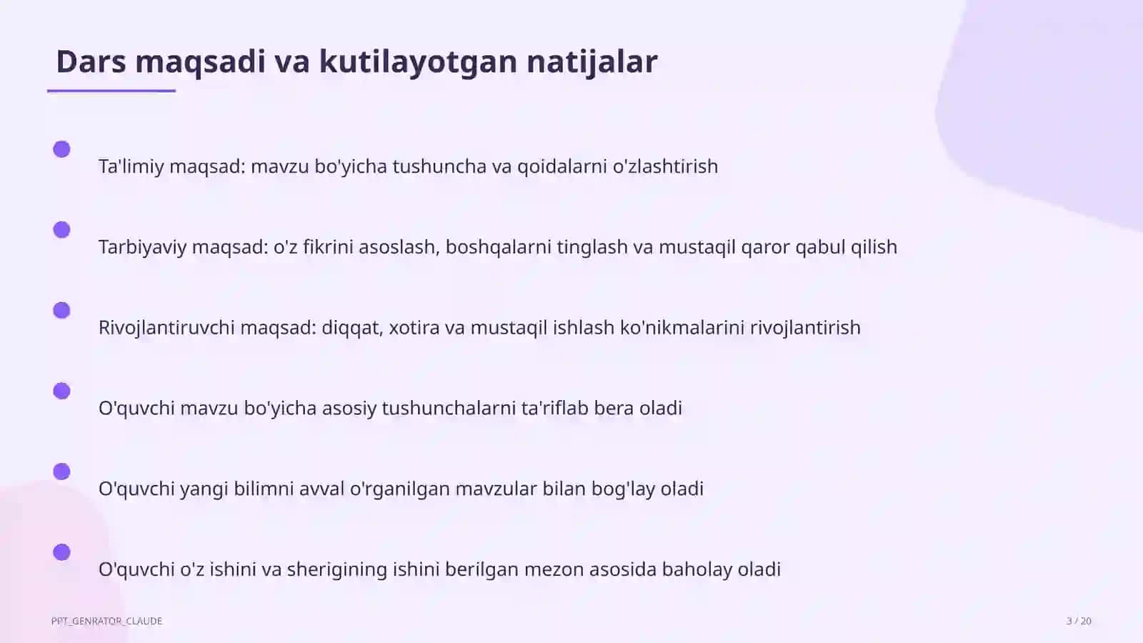 Ekologik tarbiya: tabiatni asraylik 3