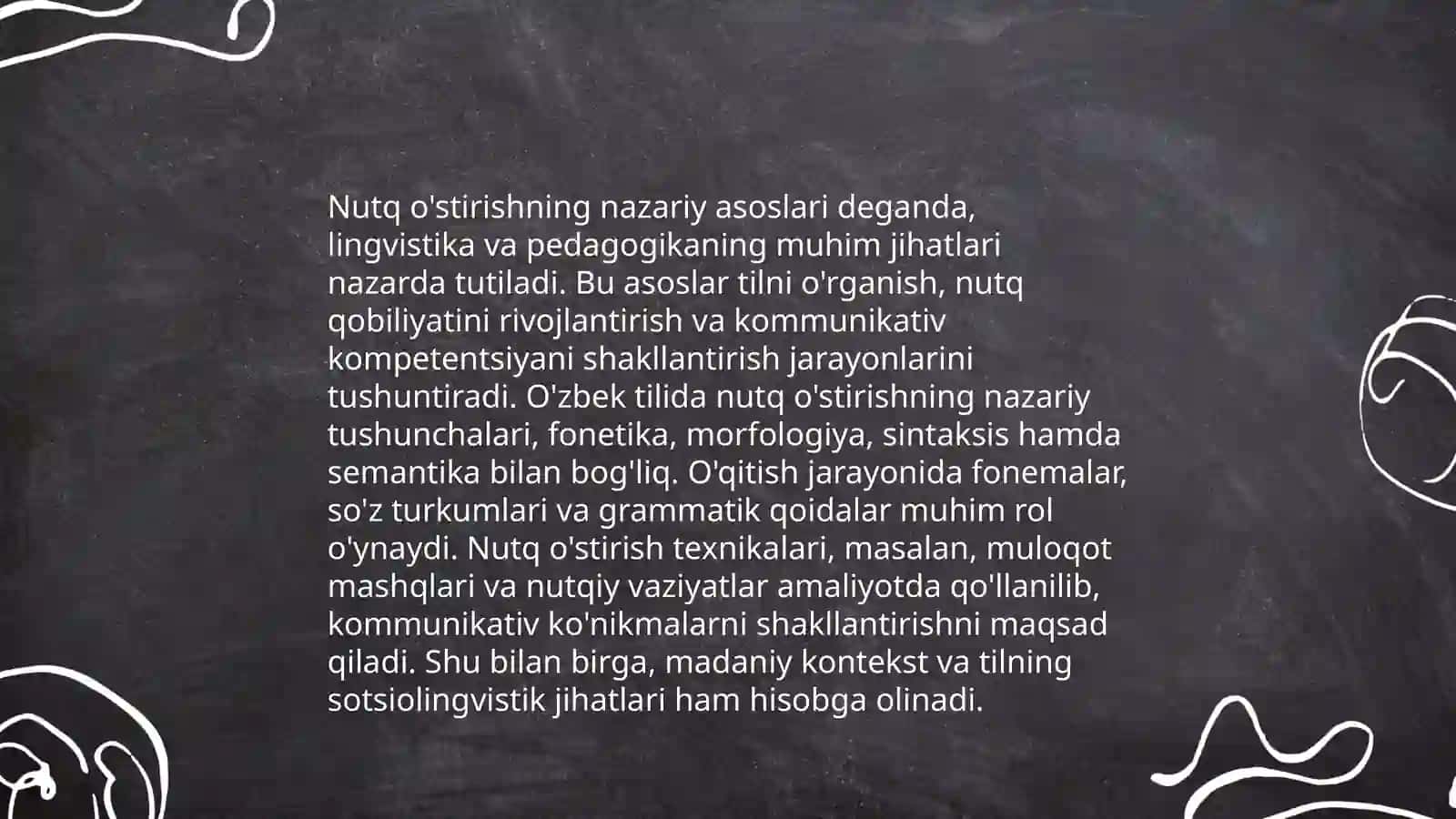 Nutq o'stirish metodikasi fanining nazariy asoslari 3
