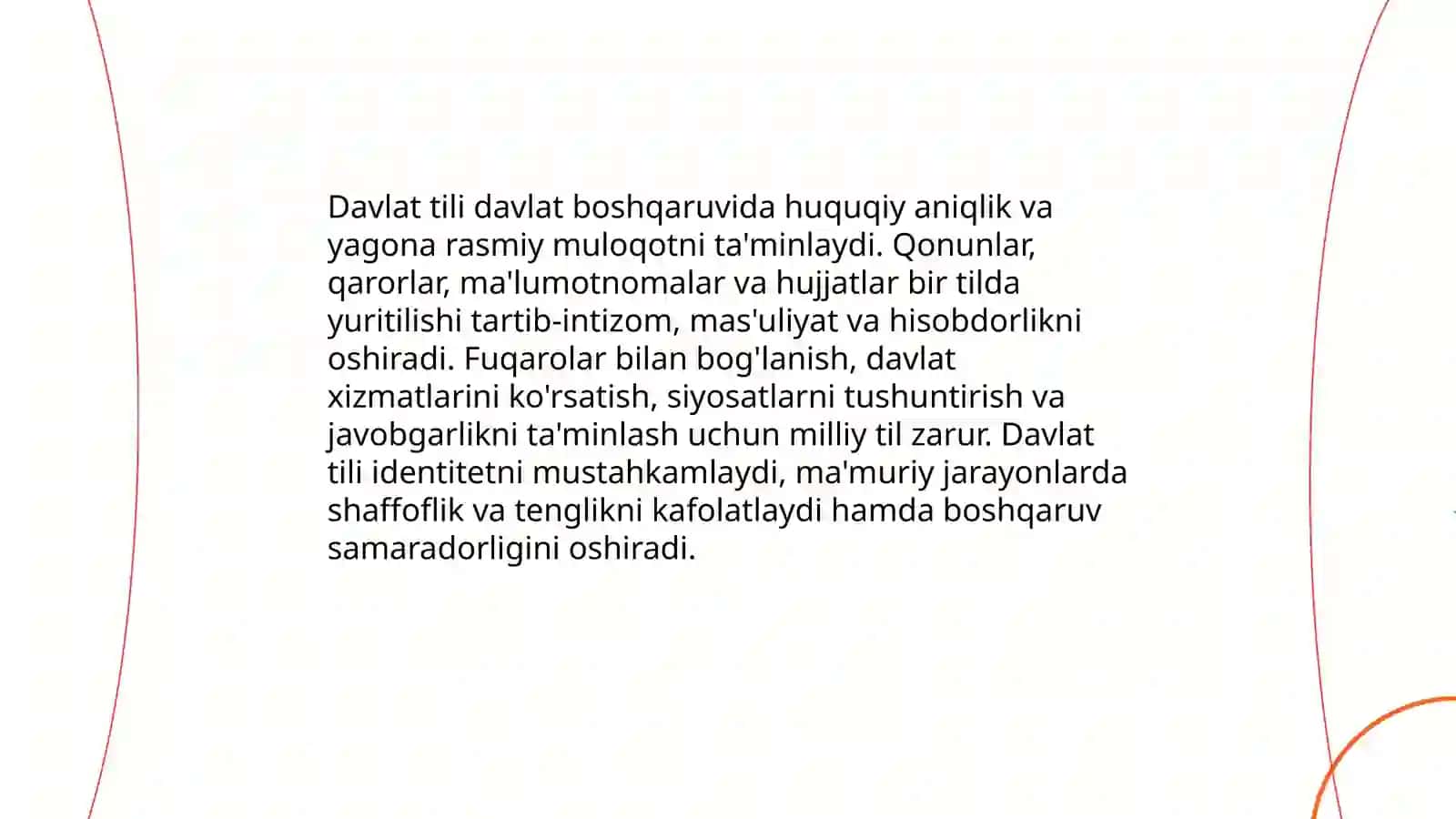 Davlat Tili Haqidagi Qonunining Hayotiy Ahamiyati 3