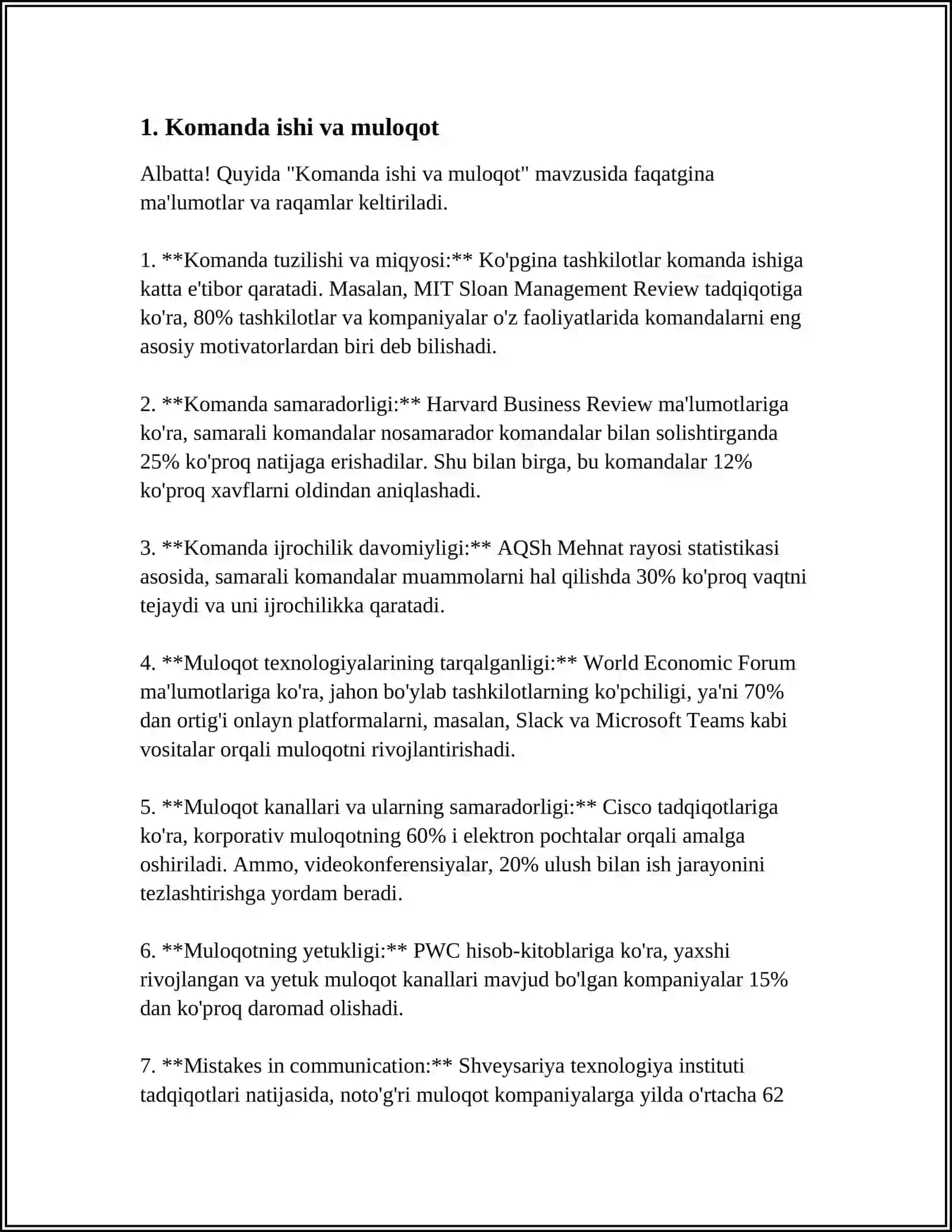 MIJOZLAR BILAN MUNOSABATLARNI BOSHQARISH 3