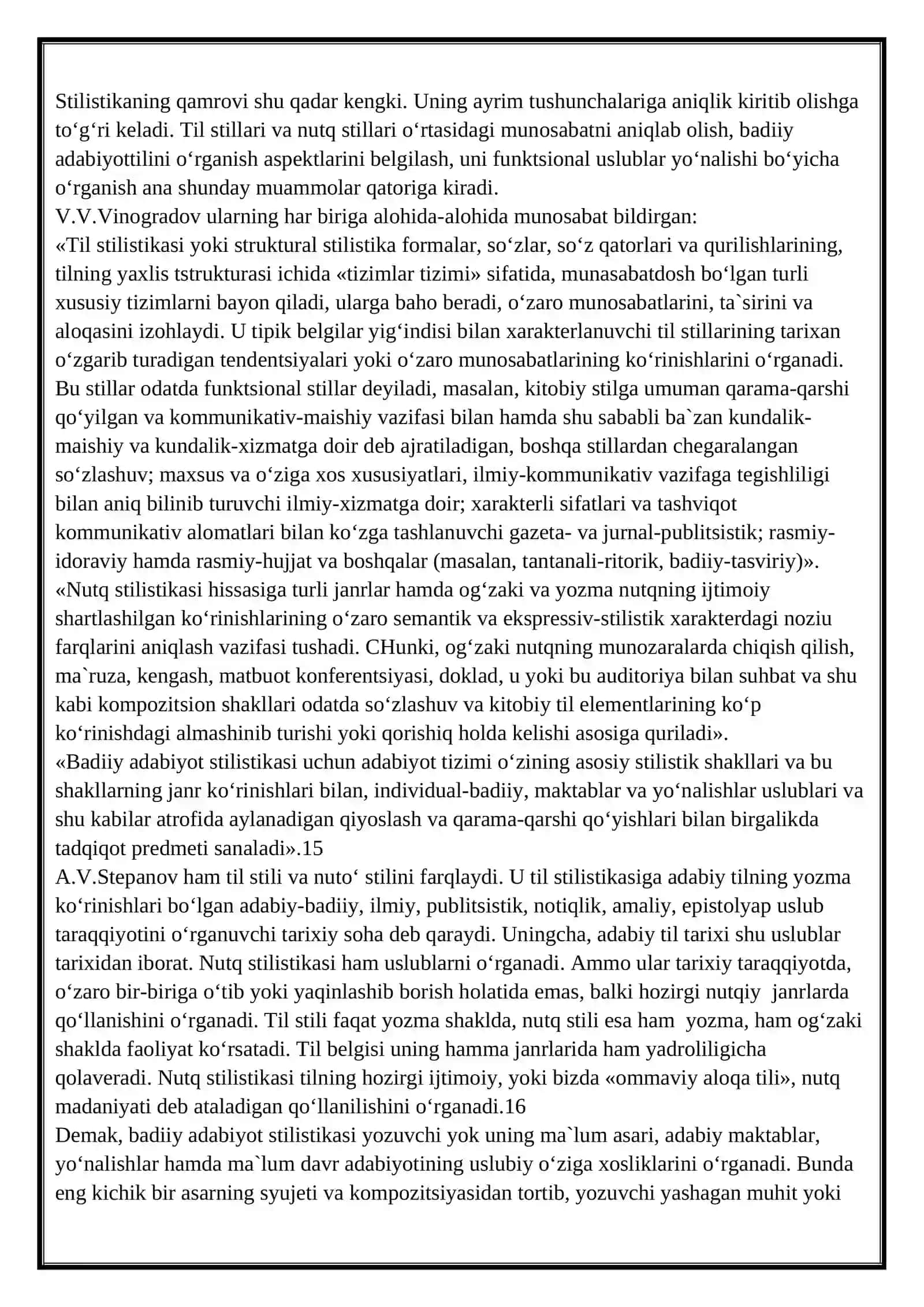 O‘zbek tilining imkoniyatlari 3