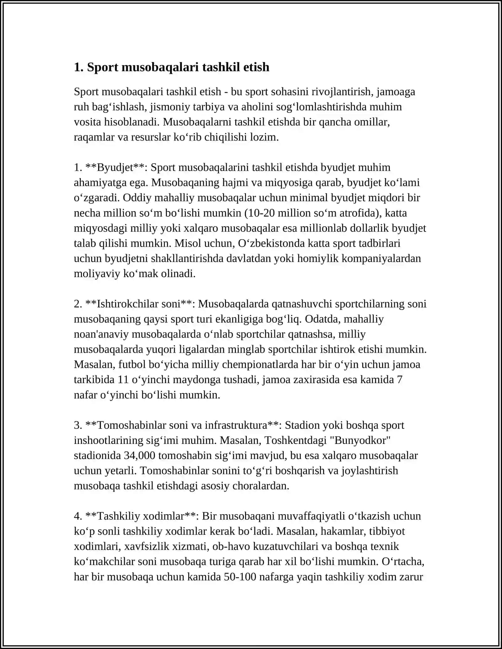 BOSHLANG'ICH SINFLARDA SINFDAN TASHQARI ISHLARNI TASHKIL QILISH TURLARI (3-SINF) 3