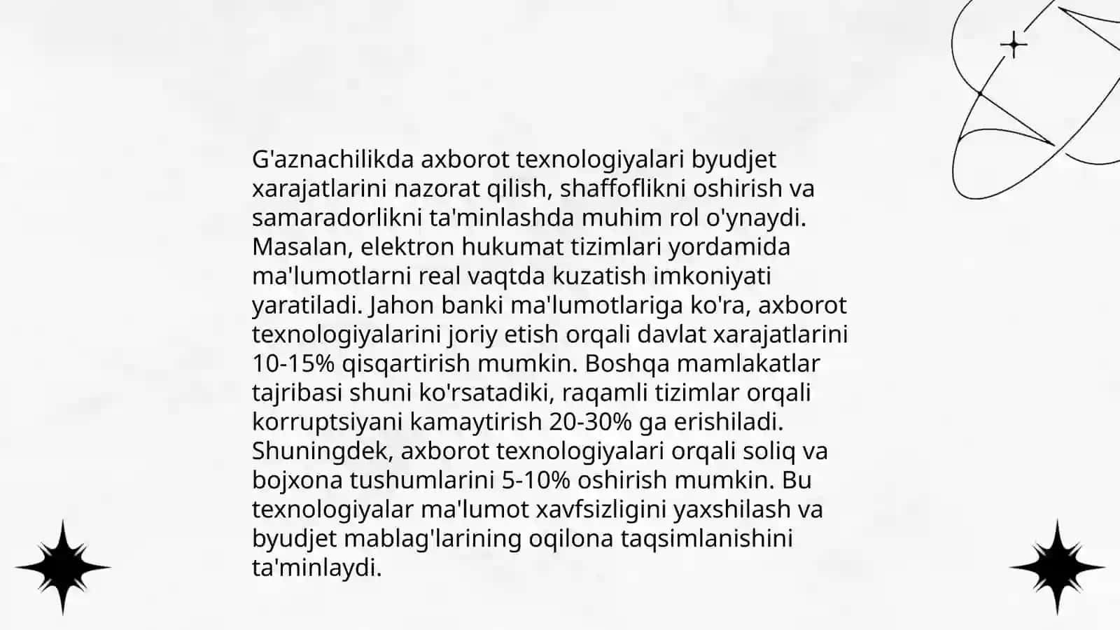 G'aznachilikda axborot texnologiyalari 3