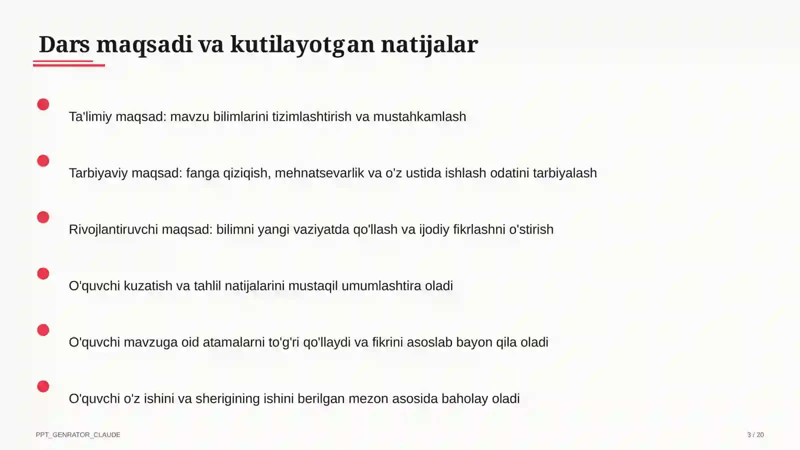Huquq va majburiyat: bola huquqlari (8-sinf) 3