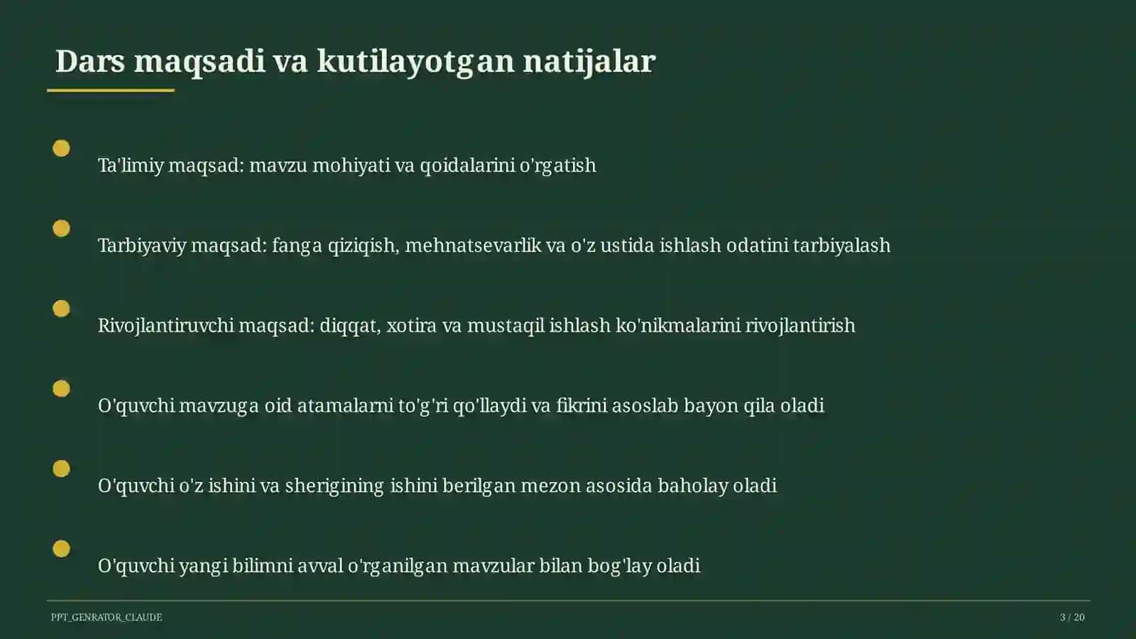 Ishlab chiqarish texnologiyalari va avtomatlashtirish (10-sinf) 3