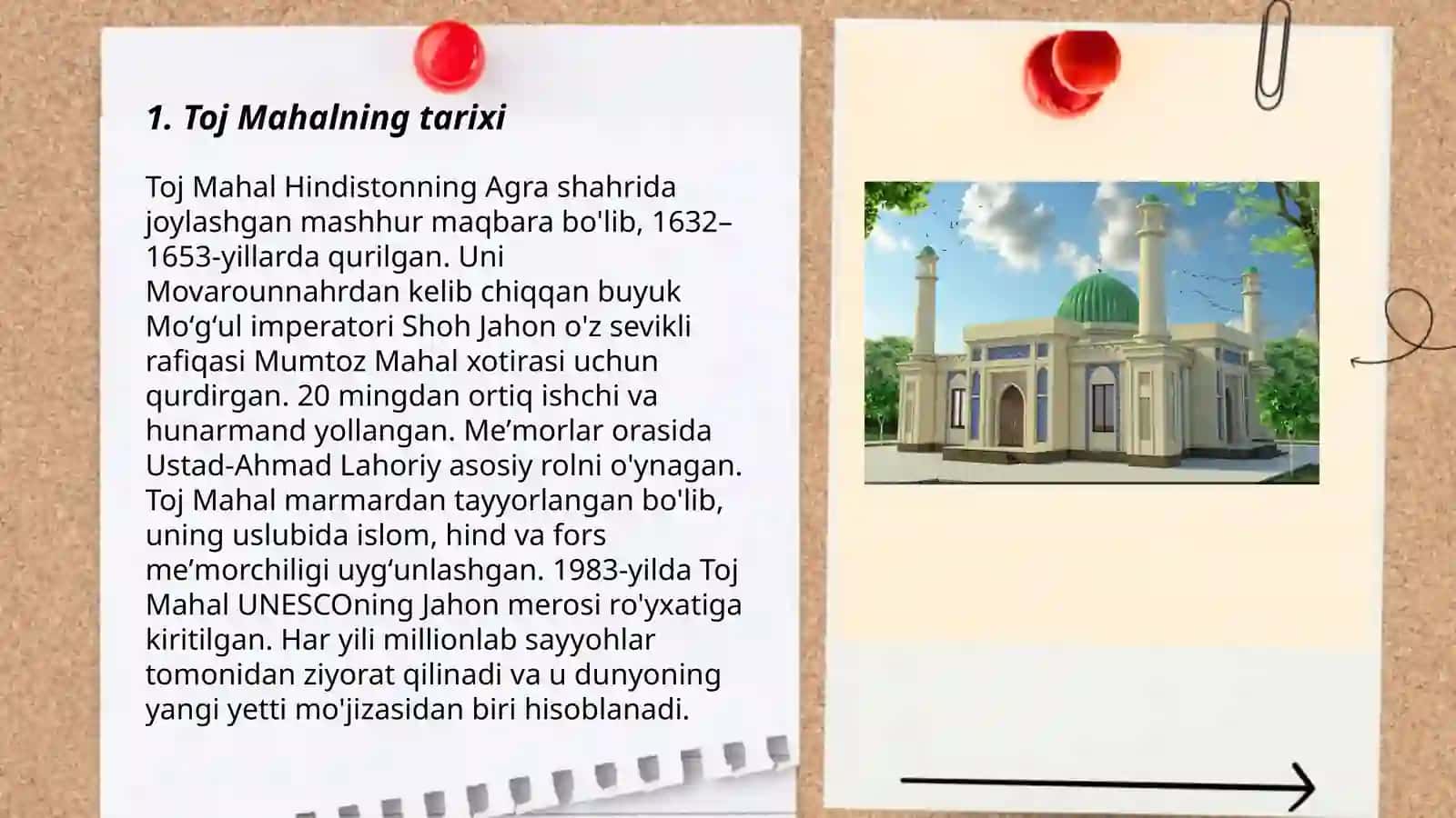 Toj mahal haqida 3