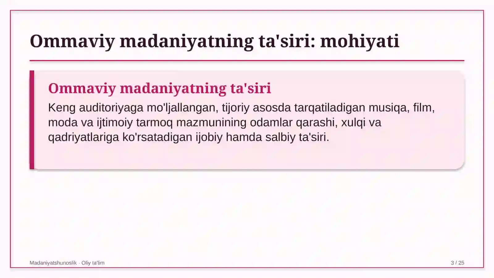 Kasaba uyushmalarida ommaviy madaniyatning ta'siri 3