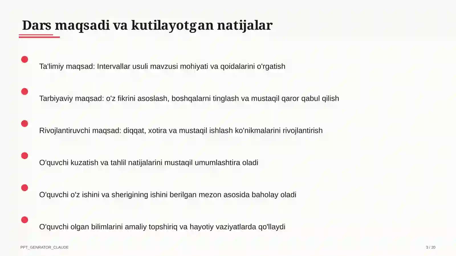 Intervallar usuli (9-sinf) 3