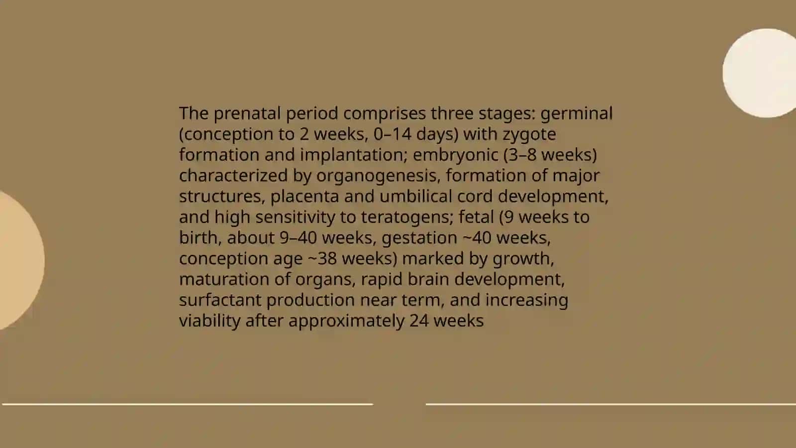Main periods and factors of development 3