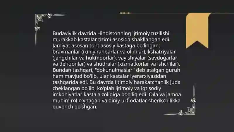 Budaviylik davrida xindiston 3