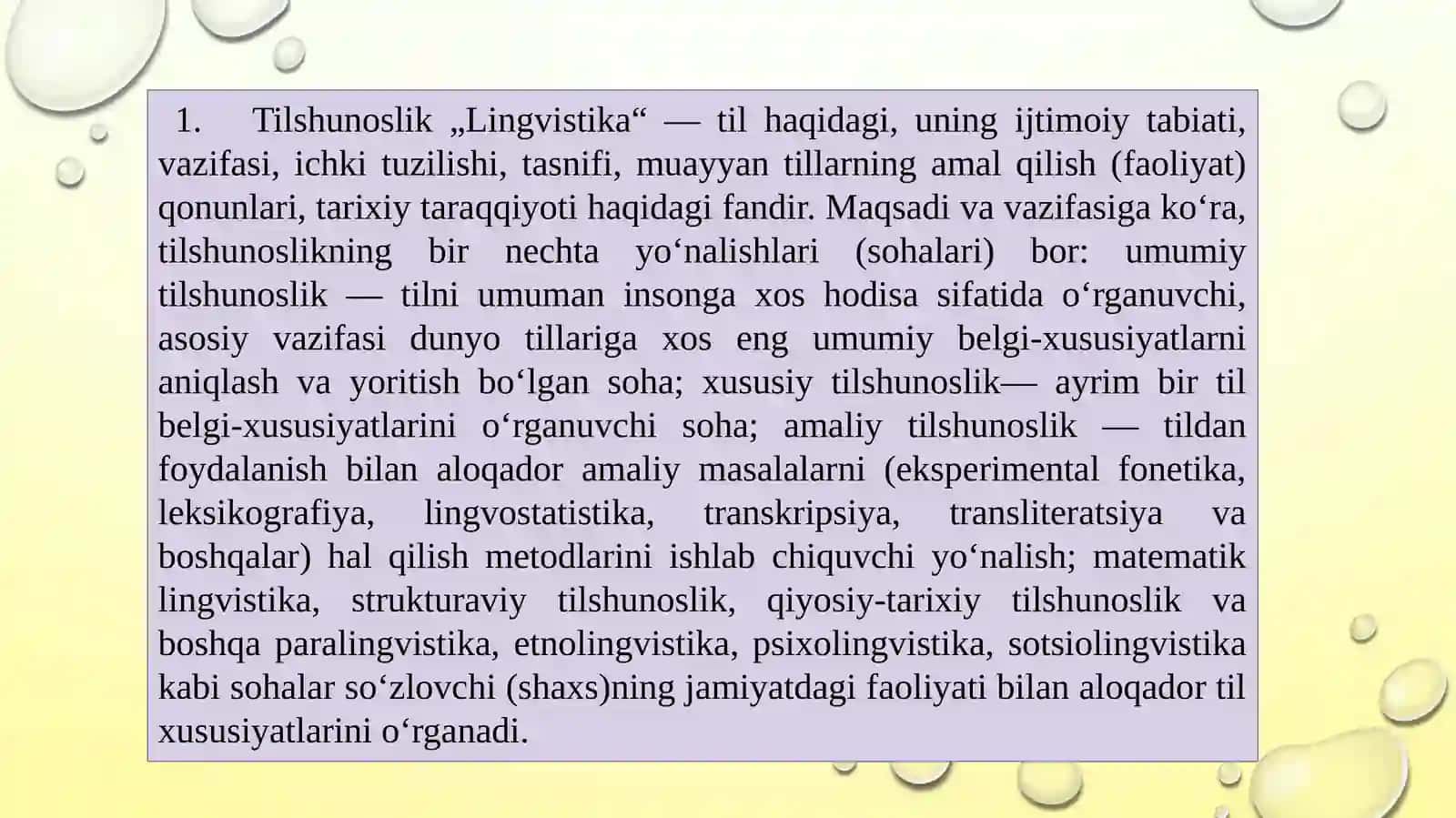 TILSHUNOSLIKNING ZAMONAVIY SOHALARI 3