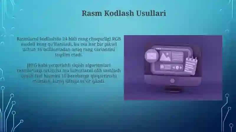 Rasm Kodlash Usullari 3