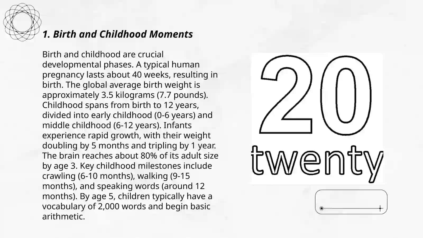 Birth and Childhood Moments 3