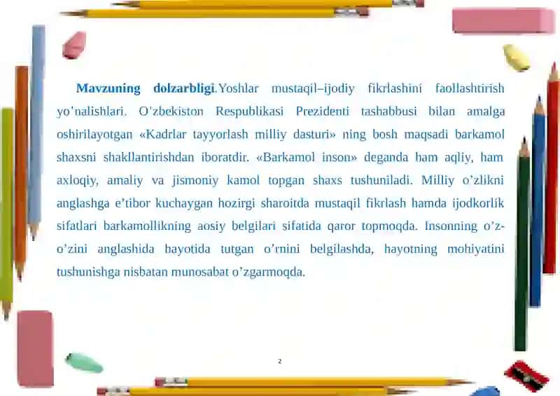 O’QUVCHILАRTЕХNIK IJОDKОRLIGI MAZMUNINI ASOSIY YO’NALISHLARINI RIVOJLANTIRISH 3