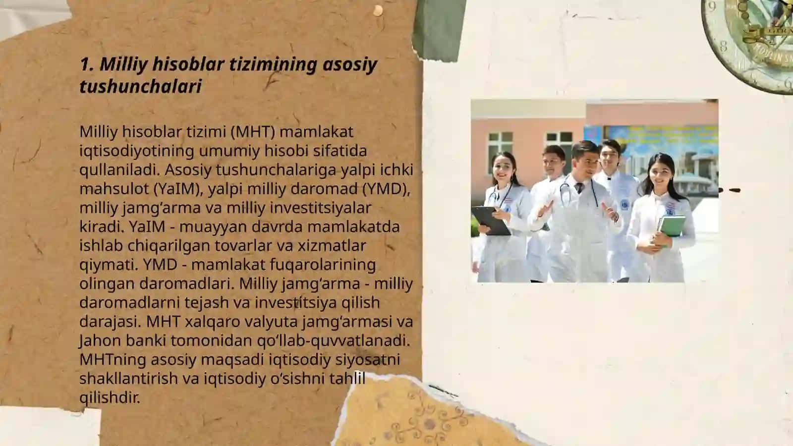 Milliy hisoblar tizimi va O'zbekistonda unga o'tishning vazifalari 3