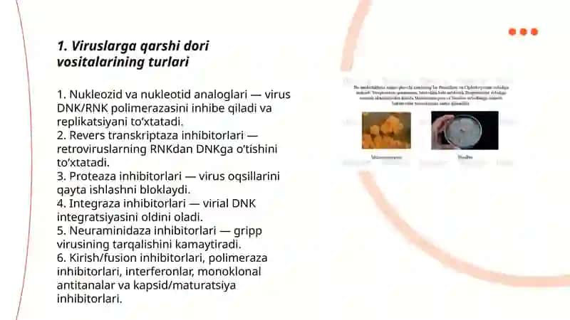Virus va zamburug'larga qarshi vositalar 3
