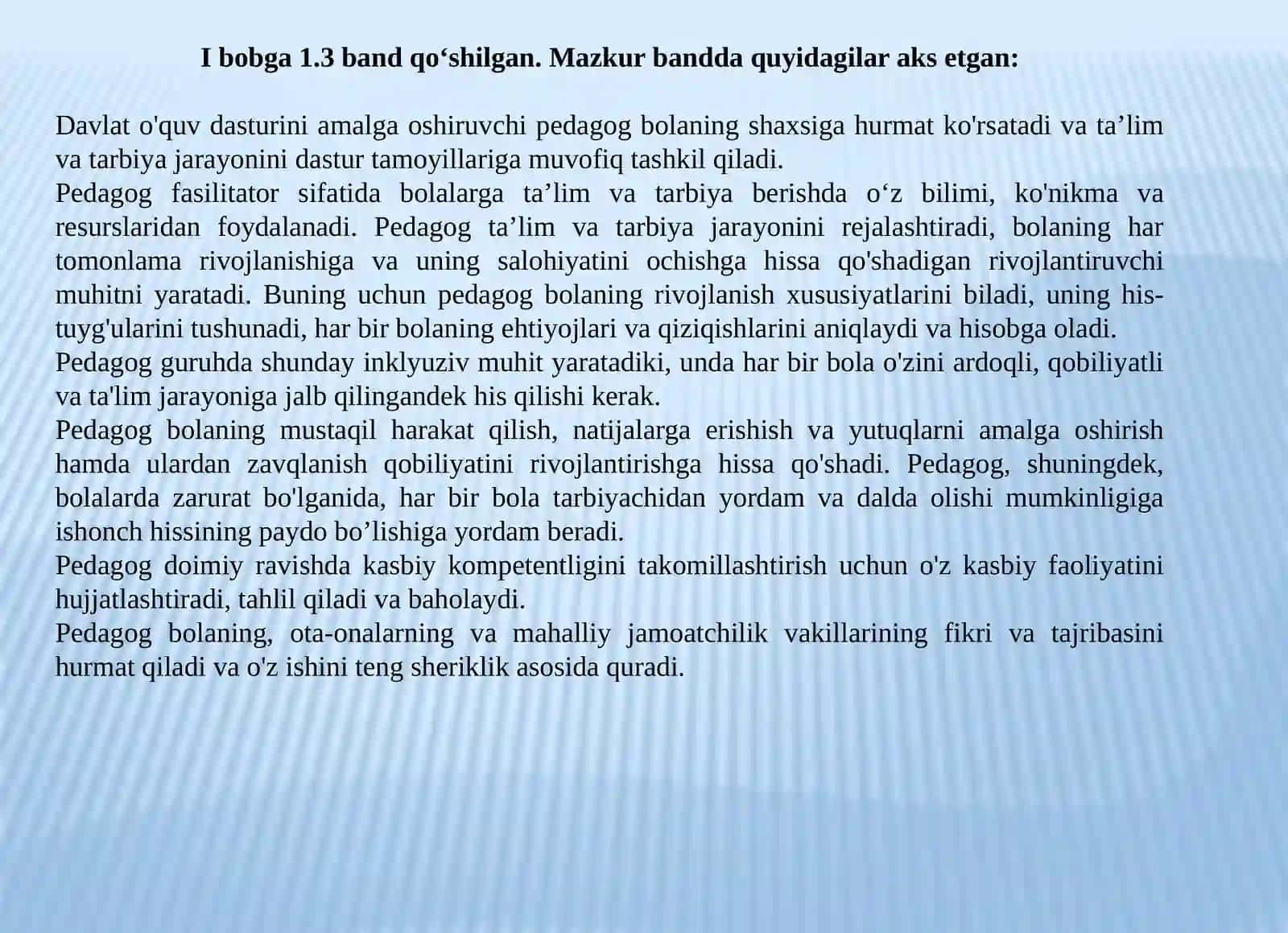 Ilk  qadam  davlat  o'quv  dasturi 3