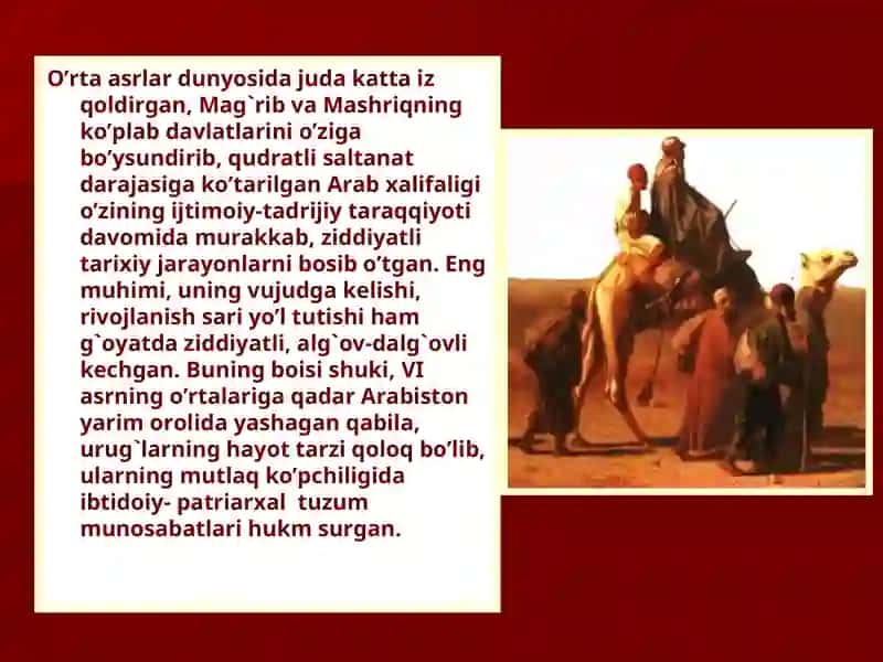 Arab - musulmon sanʼatining asosiy xarakterli belgilari 3