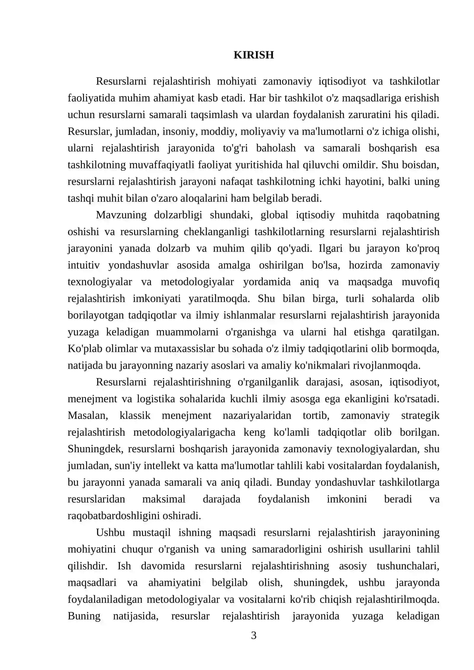 Resurslarni rejalashtirish mohiyati 3