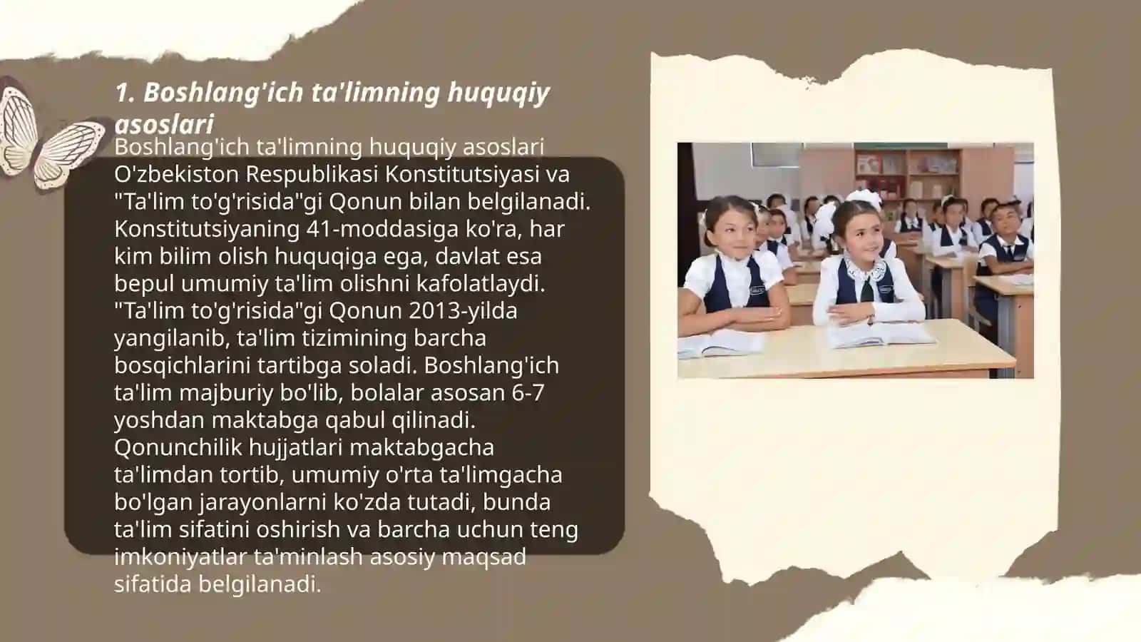 Boshlang'ich ta'lim pedagogikasi fanining me'yoriy asoslari 3