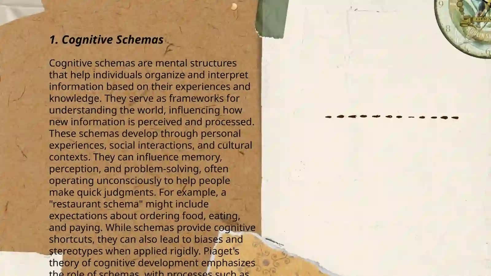Conceptual Frameworks in Cognitive Science 3